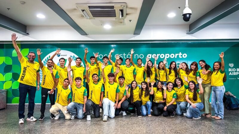 Com dois times de vôlei do interior, Acre estreia nos Jogos Escolares Brasileiros Sub-18 nesta terça