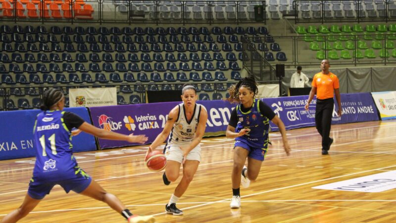 São José vence Santo André e assume a quinta posição da Liga de Basquete Feminino
