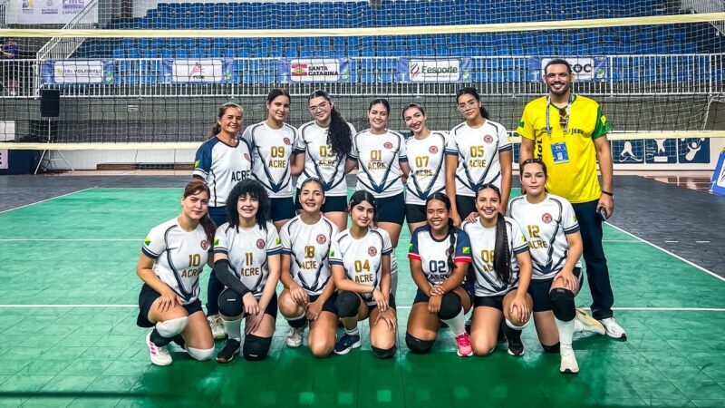 Acre perde disputa pelo bronze do vôlei da Série Cobre e se despede dos JEB’s Sub-18 sem vencer