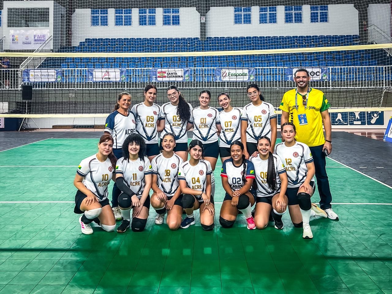 Colégio Militar Dom Pedro II perde novamente no vôlei feminino nos JEB’s Sub-18