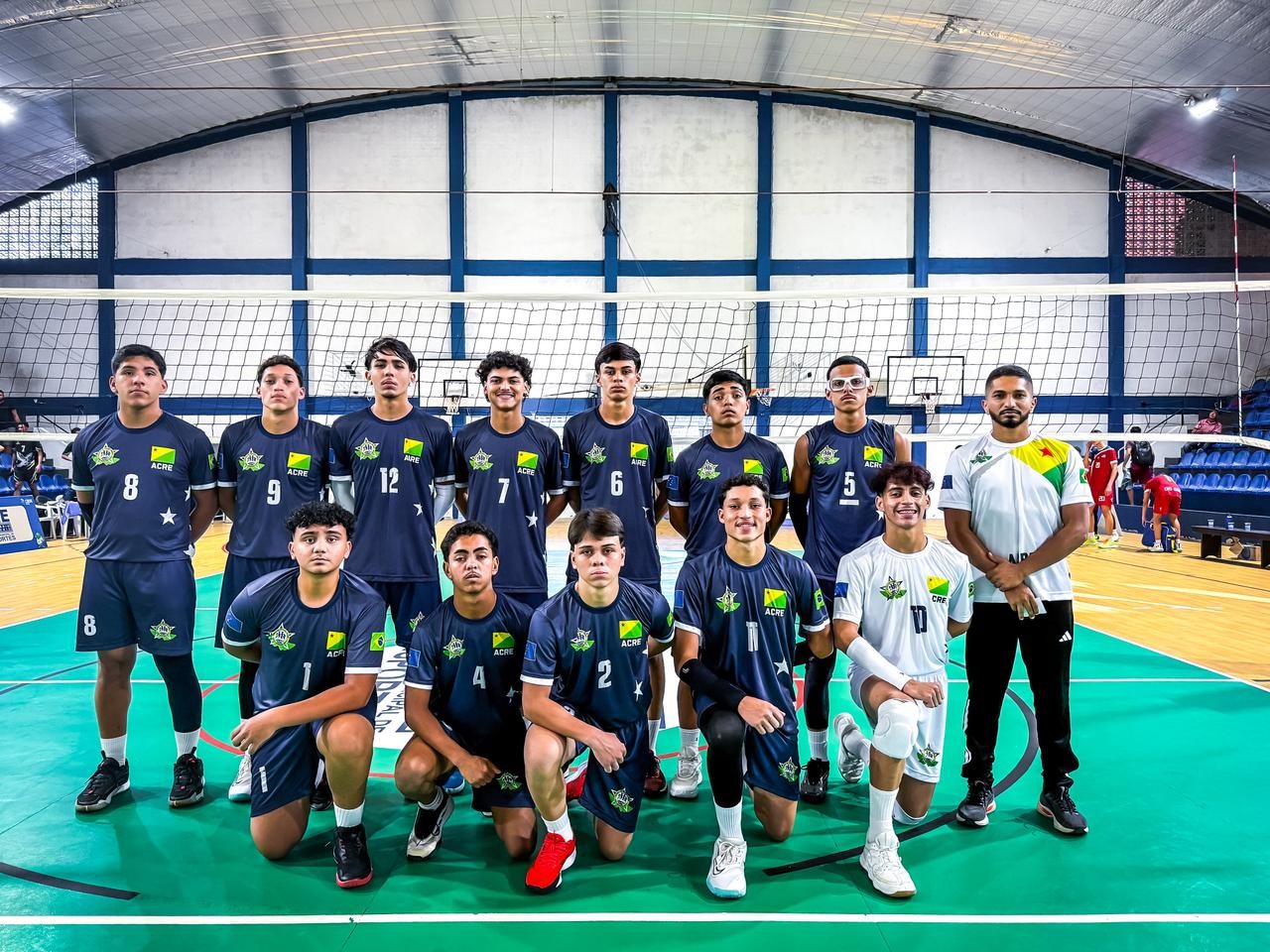 Acre inicia disputa dos JEB’s Sub-18 com três derrotas no vôlei masculino e feminino