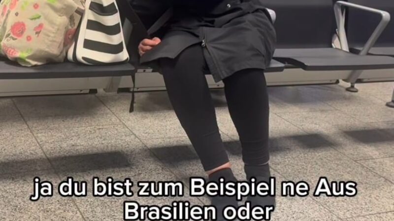 Brasileira é vítima de racismo em aeroporto da Alemanha; veja flagrante em VÍDEO