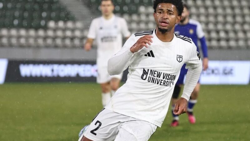 Lembra dele? Warley, ex-Botafogo, supera marca da carreira e atinge 36,82 km/h em jogo na Geórgia