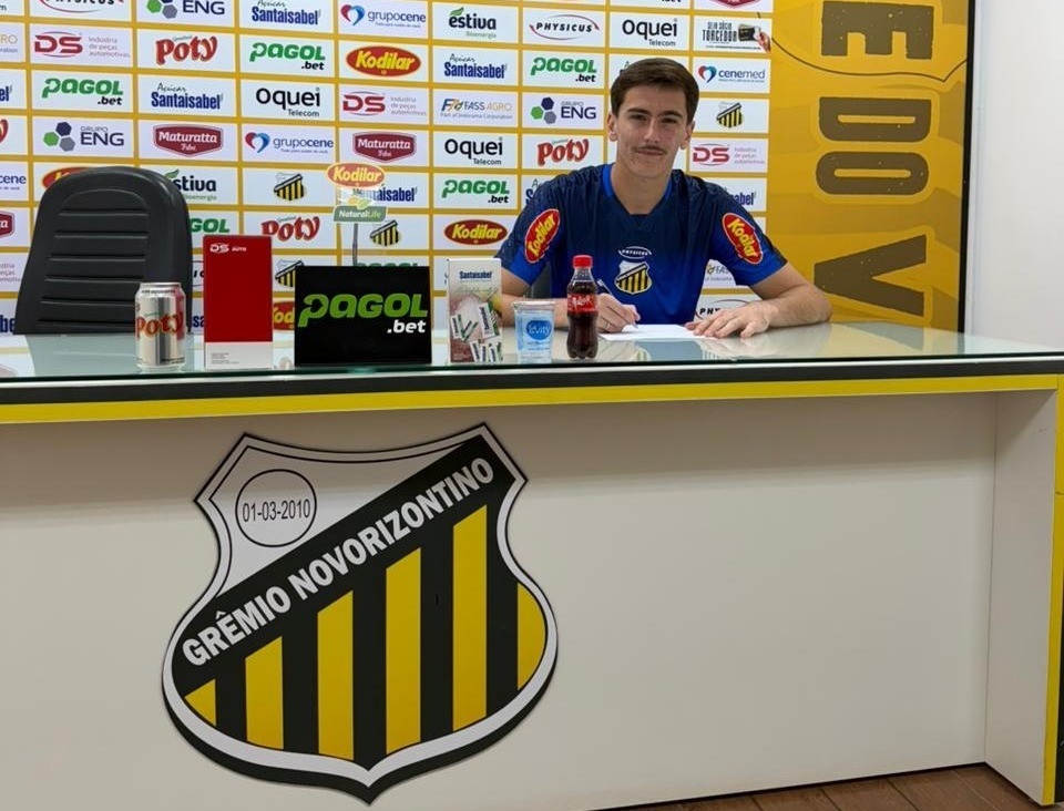 Novorizontino renova contrato de Gustavo Hobold, aposta da base que estreou na Sul-Sudeste