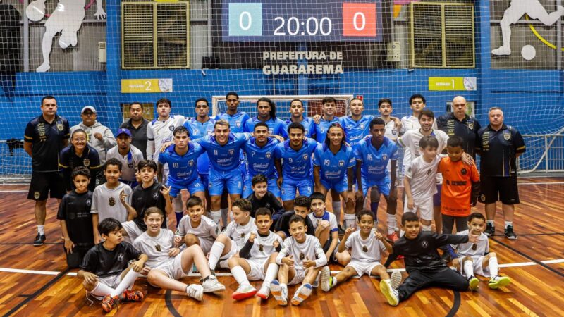 Guararema goleia novamente e chega à quarta vitória seguida no Paulista Sub-20 de futsal