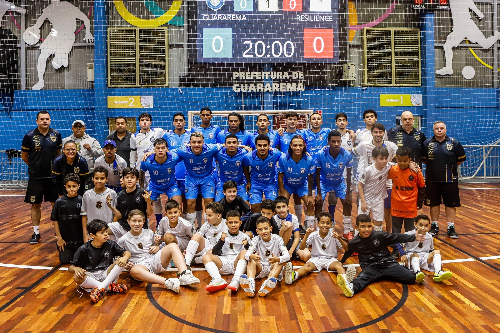 Guararema goleia novamente e chega à quarta vitória seguida no Paulista Sub-20 de futsal