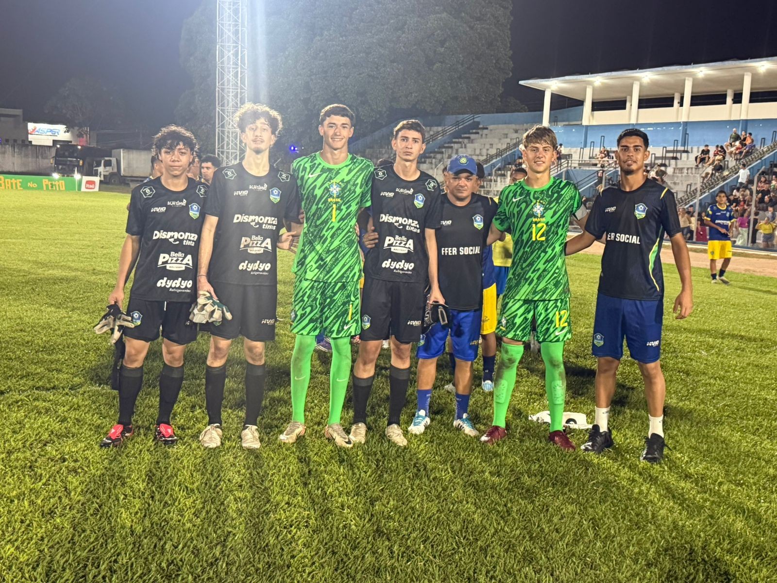 Goleiro de Rondônia chama atenção em duelo contra a Seleção Brasileira Sub-15