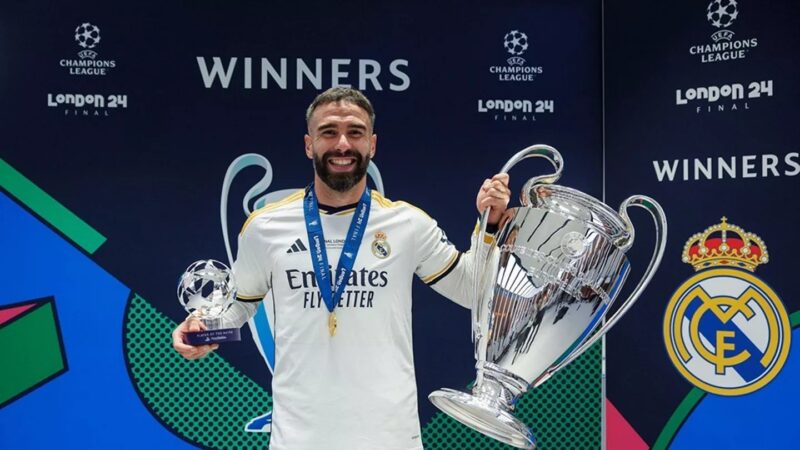 Real Madrid comunica saída de Carvajal e fará homenagem em jogo de despedida