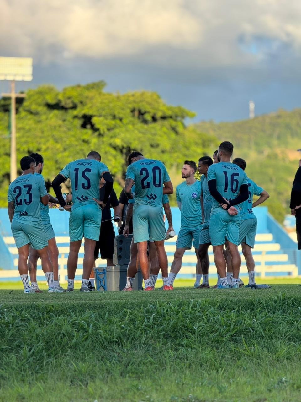 Maguary tem quatro pendurados para duelo contra o Laguna; veja lista