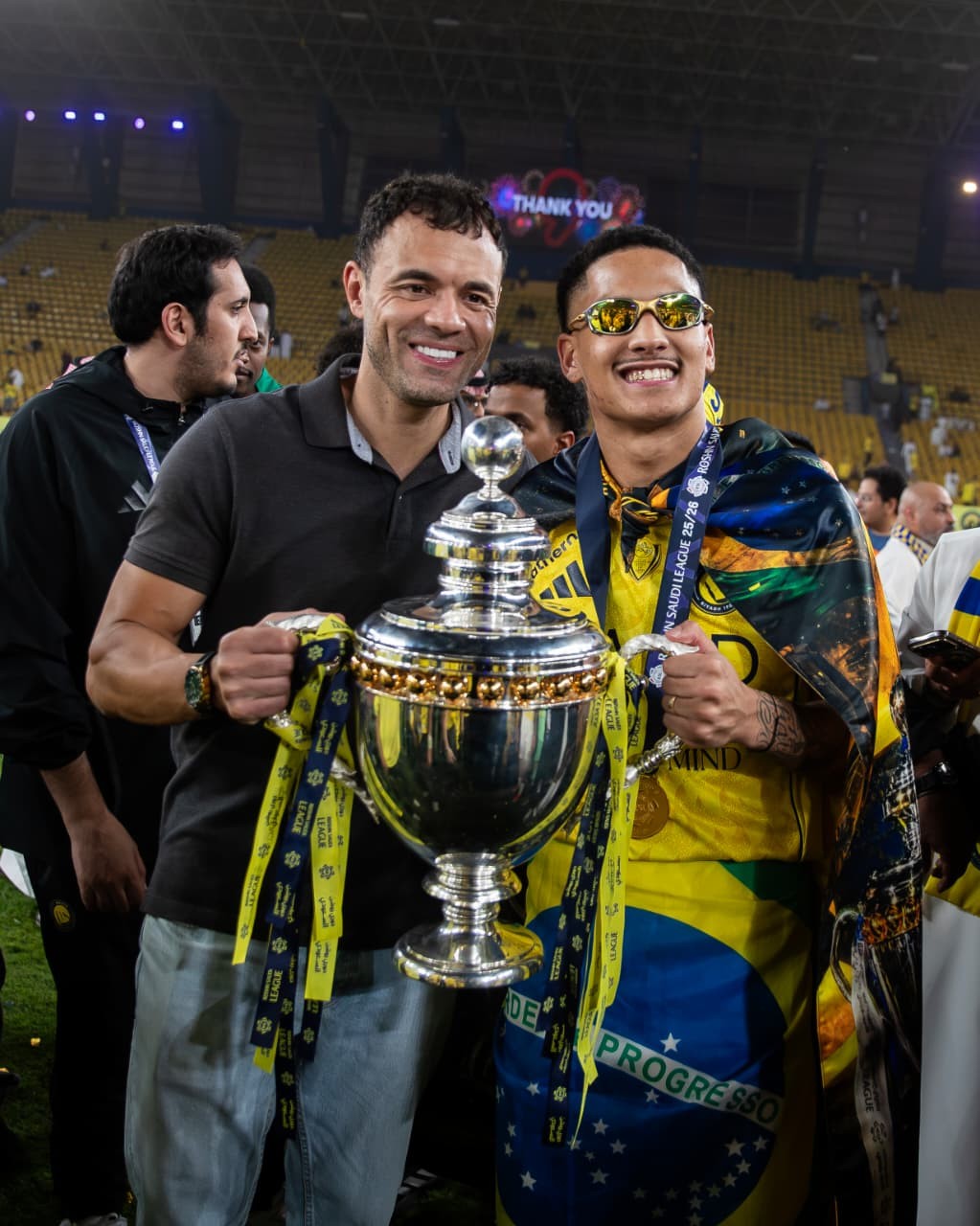 Ex-Santos aponta dedo de Jorge Jesus em mudança na campanha campeã do Al-Nassr: “Um novo jogador”