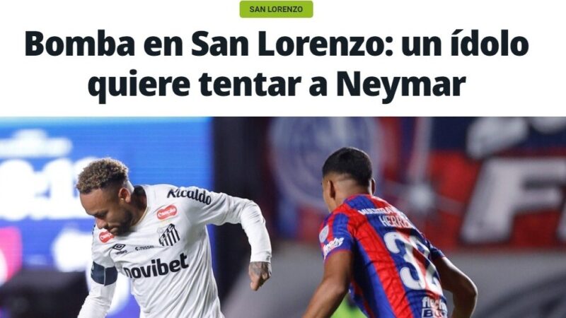 Presidente do San Lorenzo diz que ídolo do clube tentará convencer Neymar a jogar na Argentina