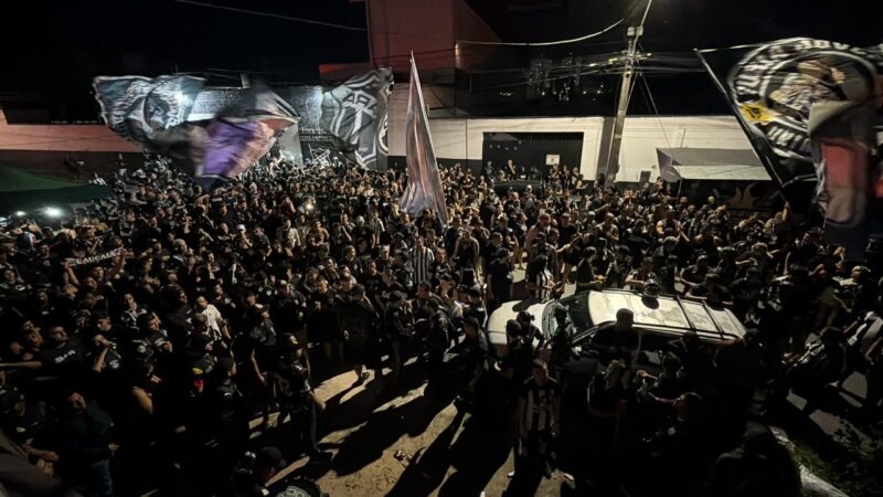 Polícia cita “atos de desordem” em protesto no Ceará; quatro torcedores são detidos