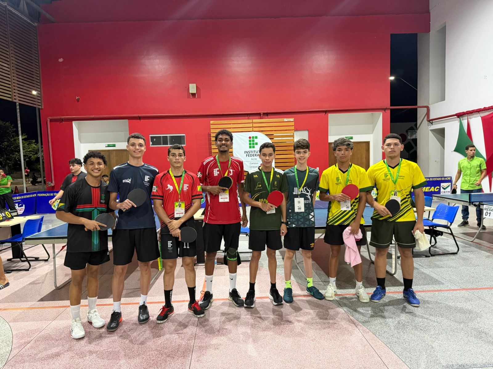 Tênis de Mesa: Abigail Lopes e Kaio Asaf são campeões nos Jogos do Ifac em Tarauacá