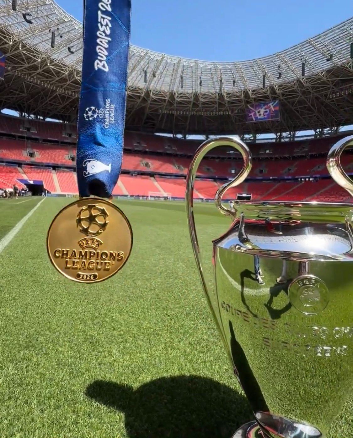 PSG x Arsenal: Uefa divulga medalha da final da Champions League 2025/26; veja imagens