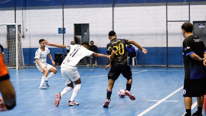 Guararema supera o Taubaté e embala quinta vitória seguida no Paulista Sub-20 de Futsal