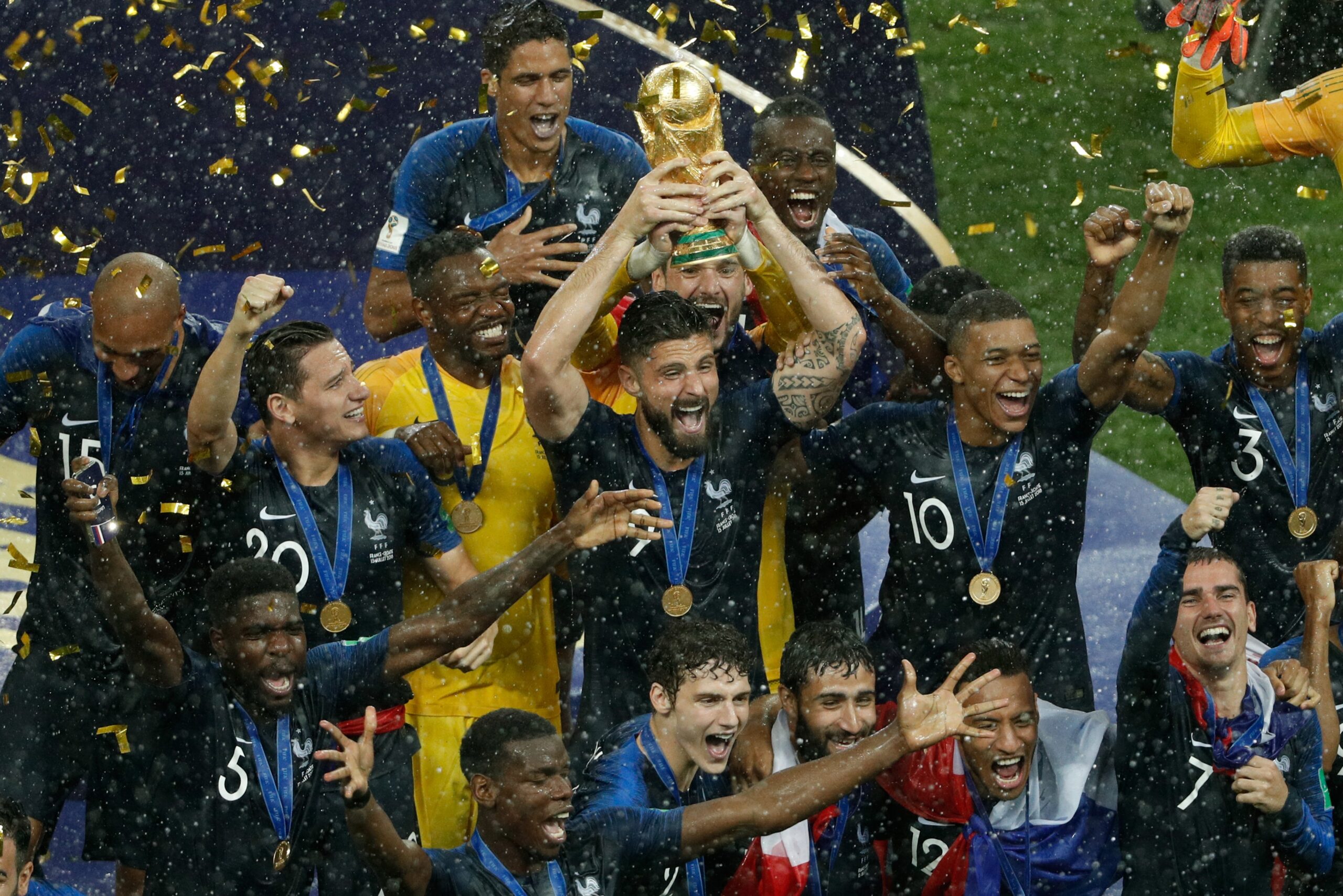 Duas vitórias em dois jogos: o que isso significa para a França no histórico em Copas