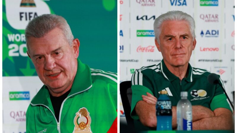 Antes no campo, hoje no banco: há 40 anos, técnicos de México e África do Sul se enfrentaram na Copa
