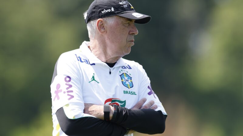 Seleção Copa debate trabalho de Ancelotti: “Estamos no mesmo patamar baixo”