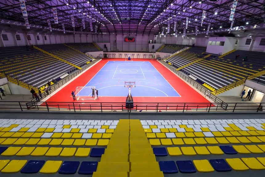 Arena Estadual do Oeste do Pará recebe santarenos para transmissão do jogo entre Brasil e Japão nesta segunda, 29
