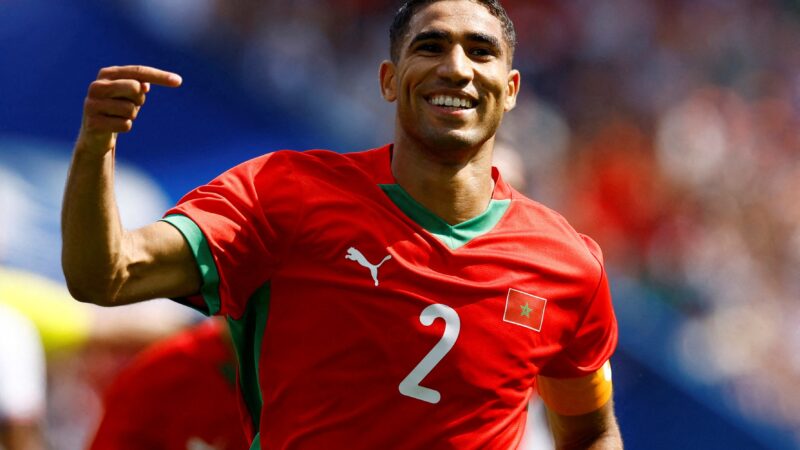 Adversário do Brasil na estreia da Copa, Hakimi é exaltado na Europa: “Trajetória extraordinária”