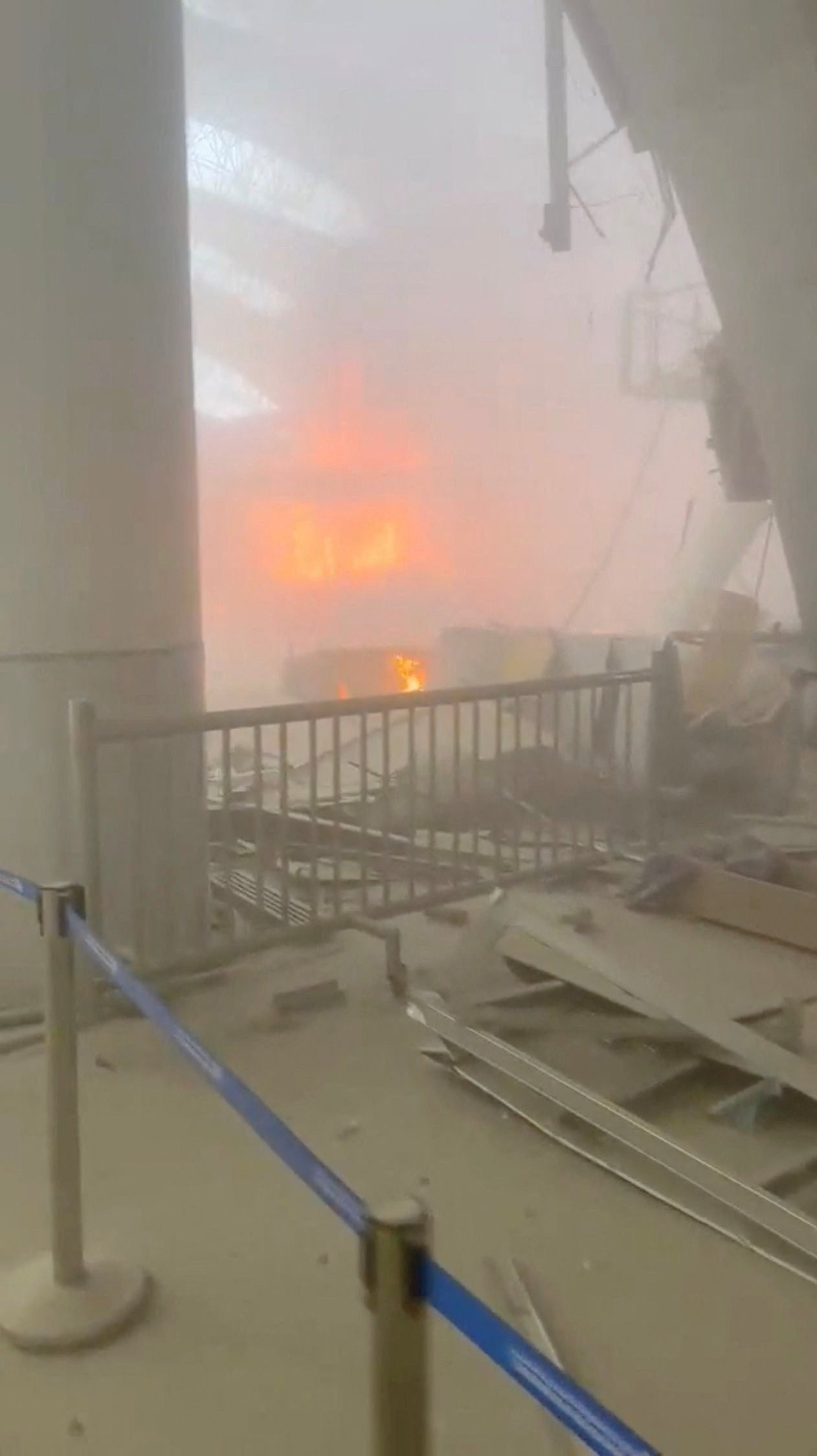 VÍDEO mostra aeroporto do Kuwait destruído após ataque do Irã; veja