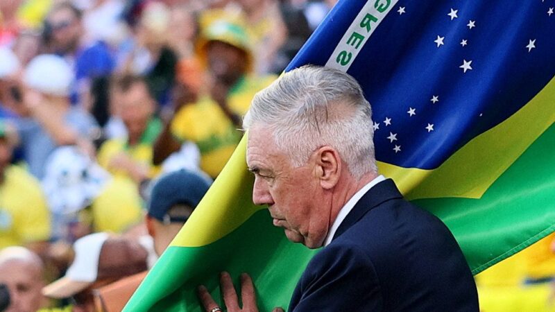 Ancelotti admite ansiedade da Seleção em empate e assume: “Não começamos bem”