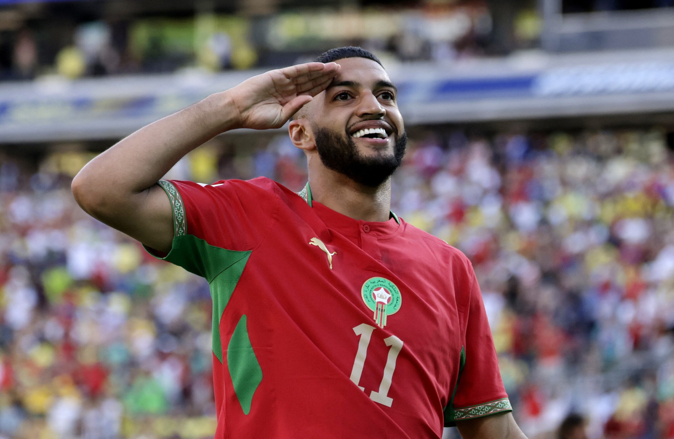 Bayern de Munique encaminha contratação de autor do gol de Marrocos contra o Brasil