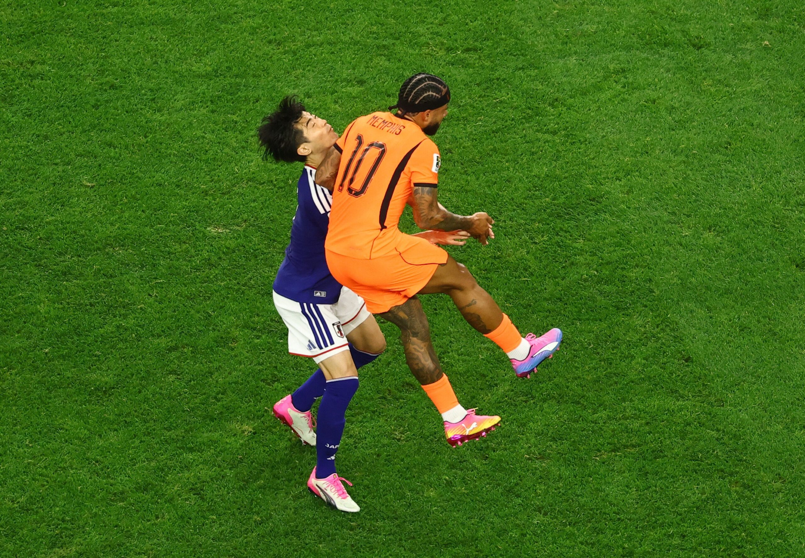 Memphis Depay joga na estreia da Holanda na Copa do Mundo; veja como foi