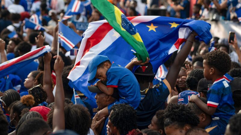Cabo Verde em festa: cabo-verdianos celebram nas ruas empate com Espanha