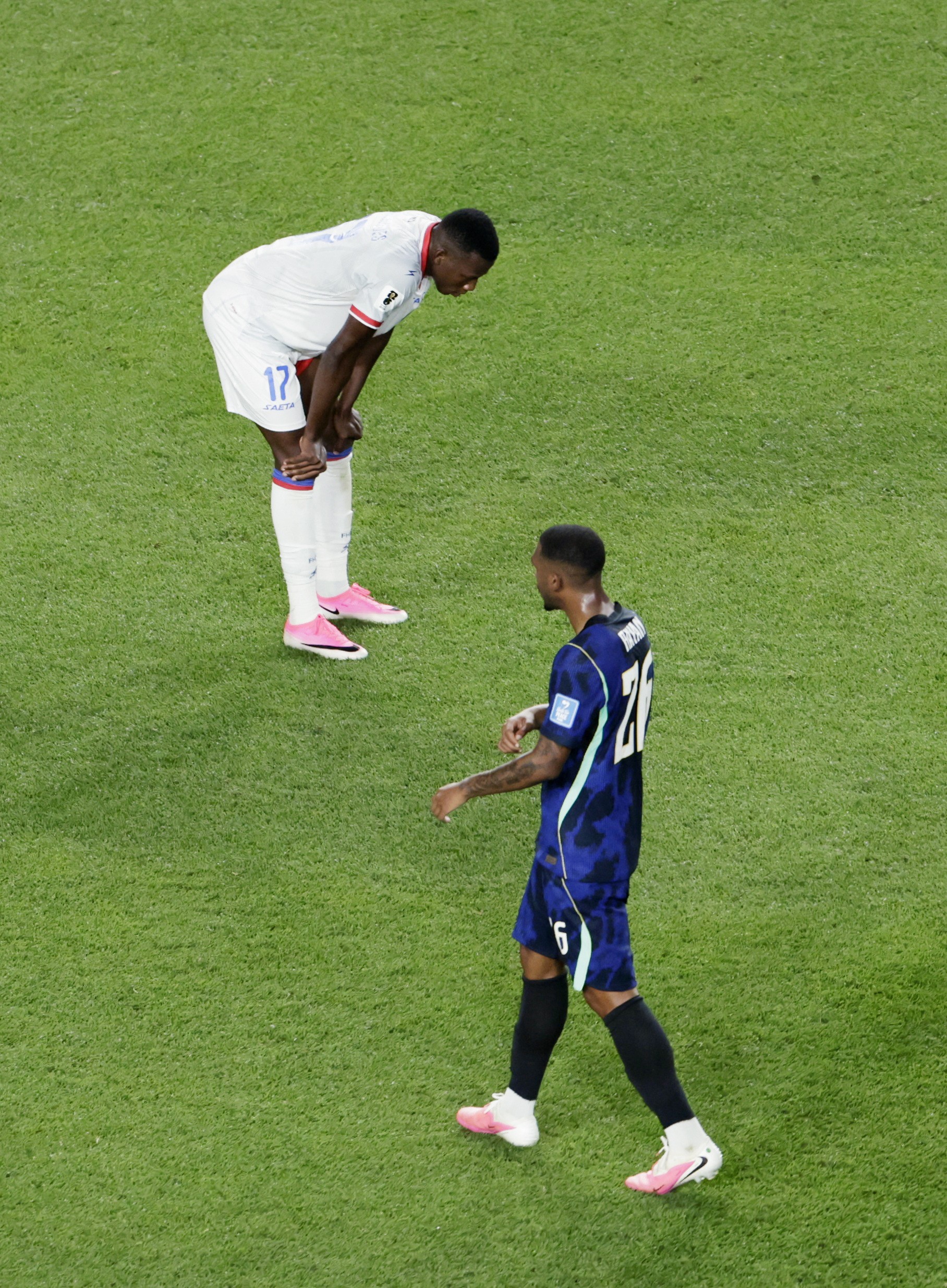 Com derrota para o Brasil, Haiti é o primeiro eliminado da Copa do Mundo