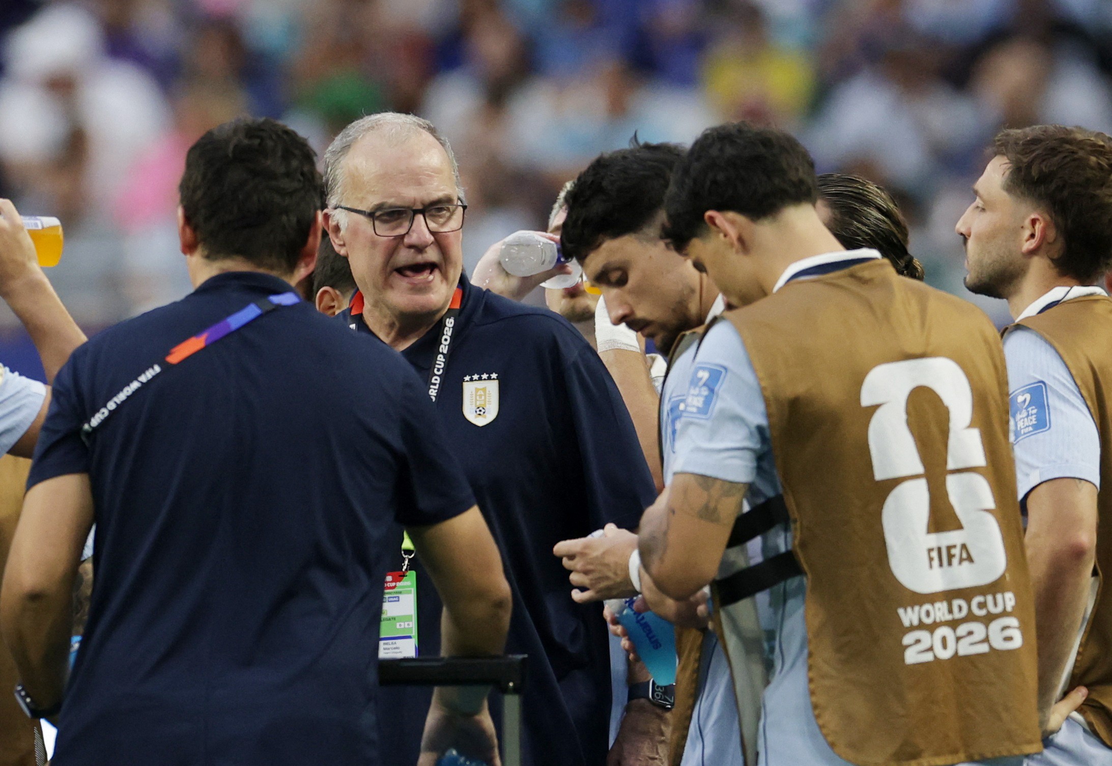 Jogadores do Uruguai se rebelam contra Bielsa antes de enfrentar a Espanha, diz rádio