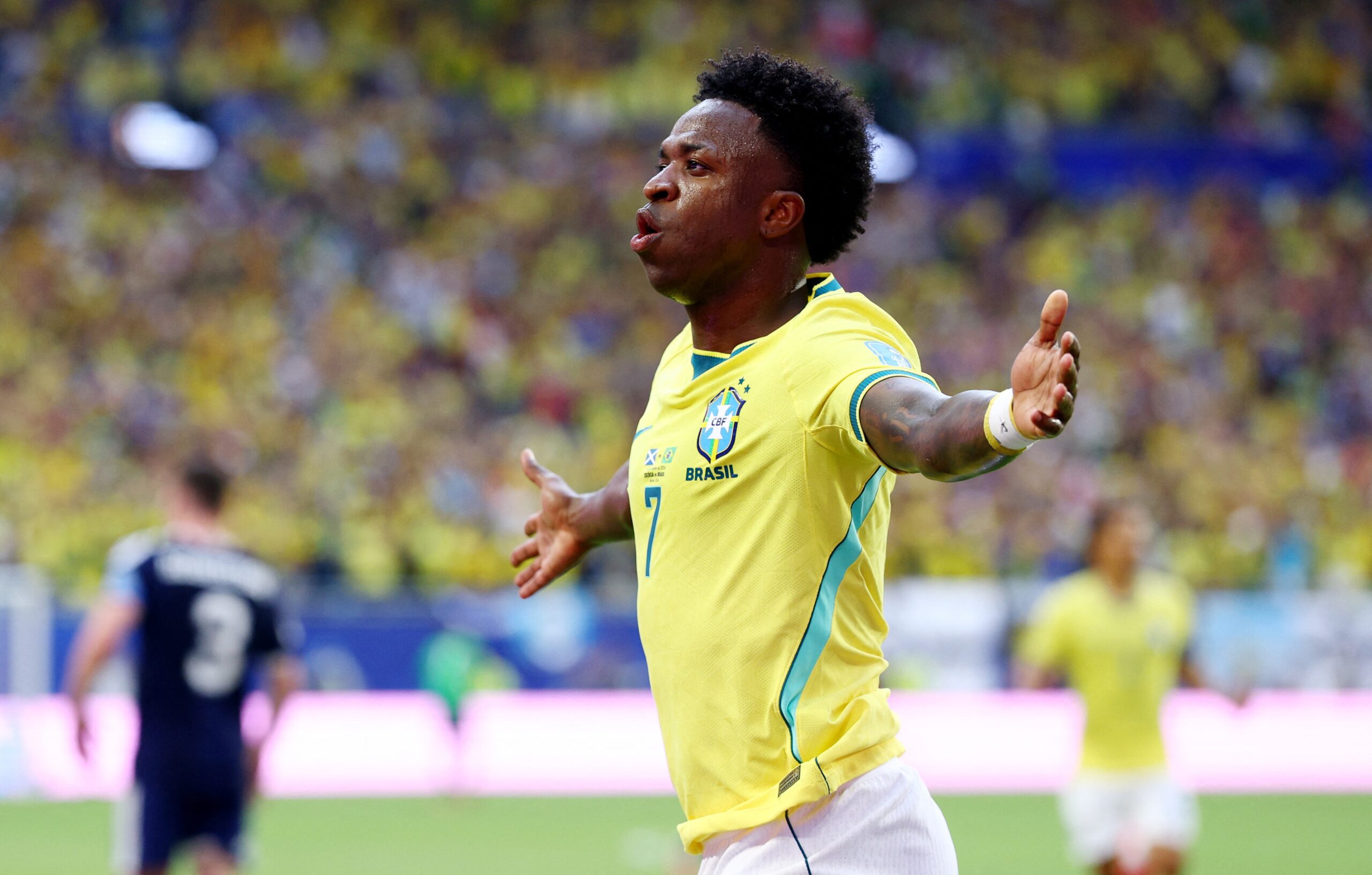 Vini Jr marca nos três primeiros jogos do Brasil na Copa do Mundo e repete feito de campeões mundiais