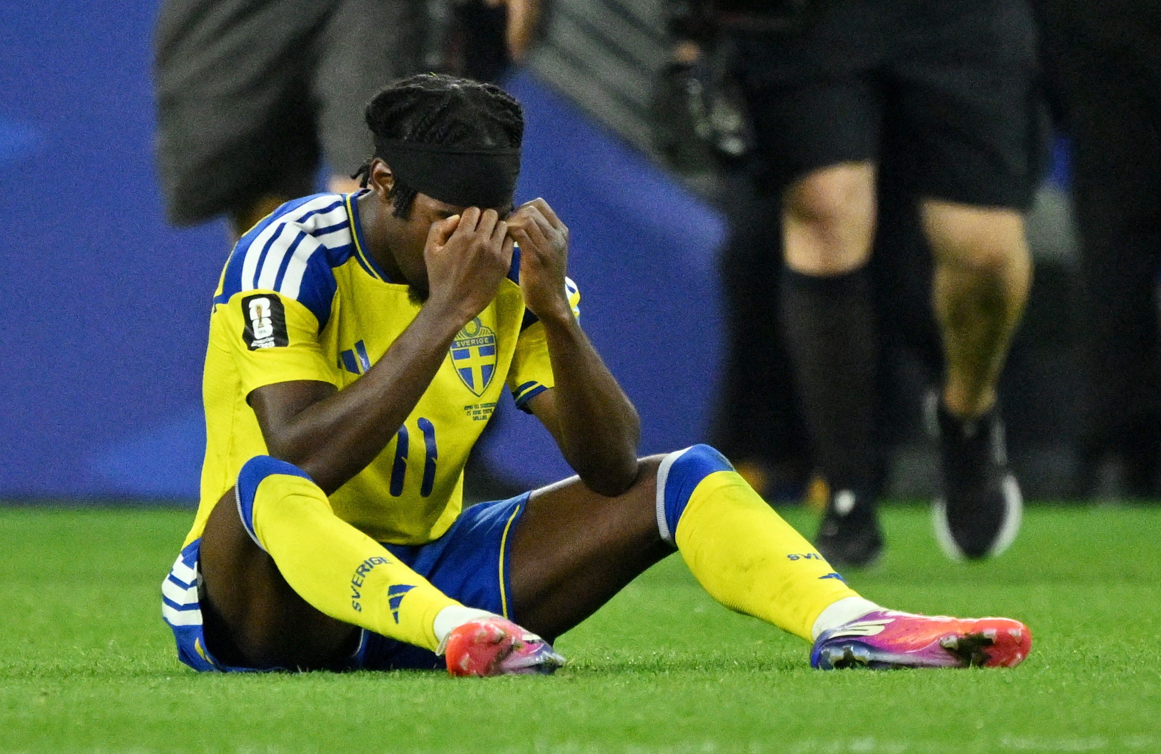 Autor do gol da Suécia achou que seleção estava eliminada; veja reação no fim do jogo