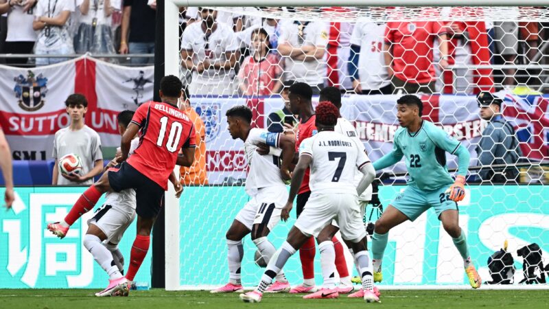 Movimento de Bellingham destrava a Inglaterra contra o Panamá