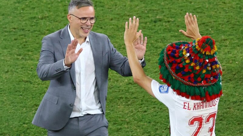 Técnico do Marrocos comemora classificação sobre a Holanda: “Dominamos completamente”