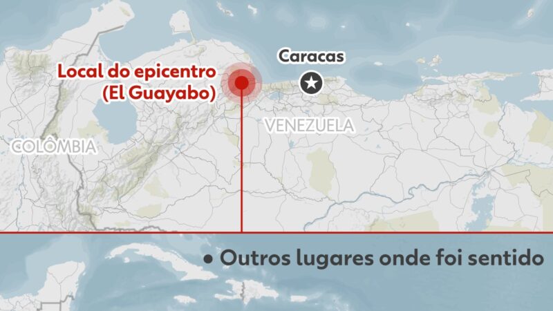 MAPA mostra locais afetados por terremoto que destruiu prédios e deixou mortos na Venezuela