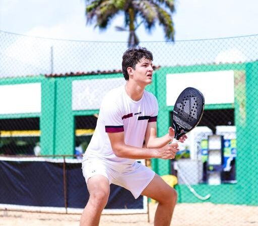 Augusto Neto conquista bons resultados no Circuito Nacional de Beach Tennis