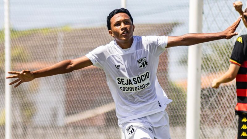 Meio-campista da base do Ceará é convocado para seleção brasileira sub-15