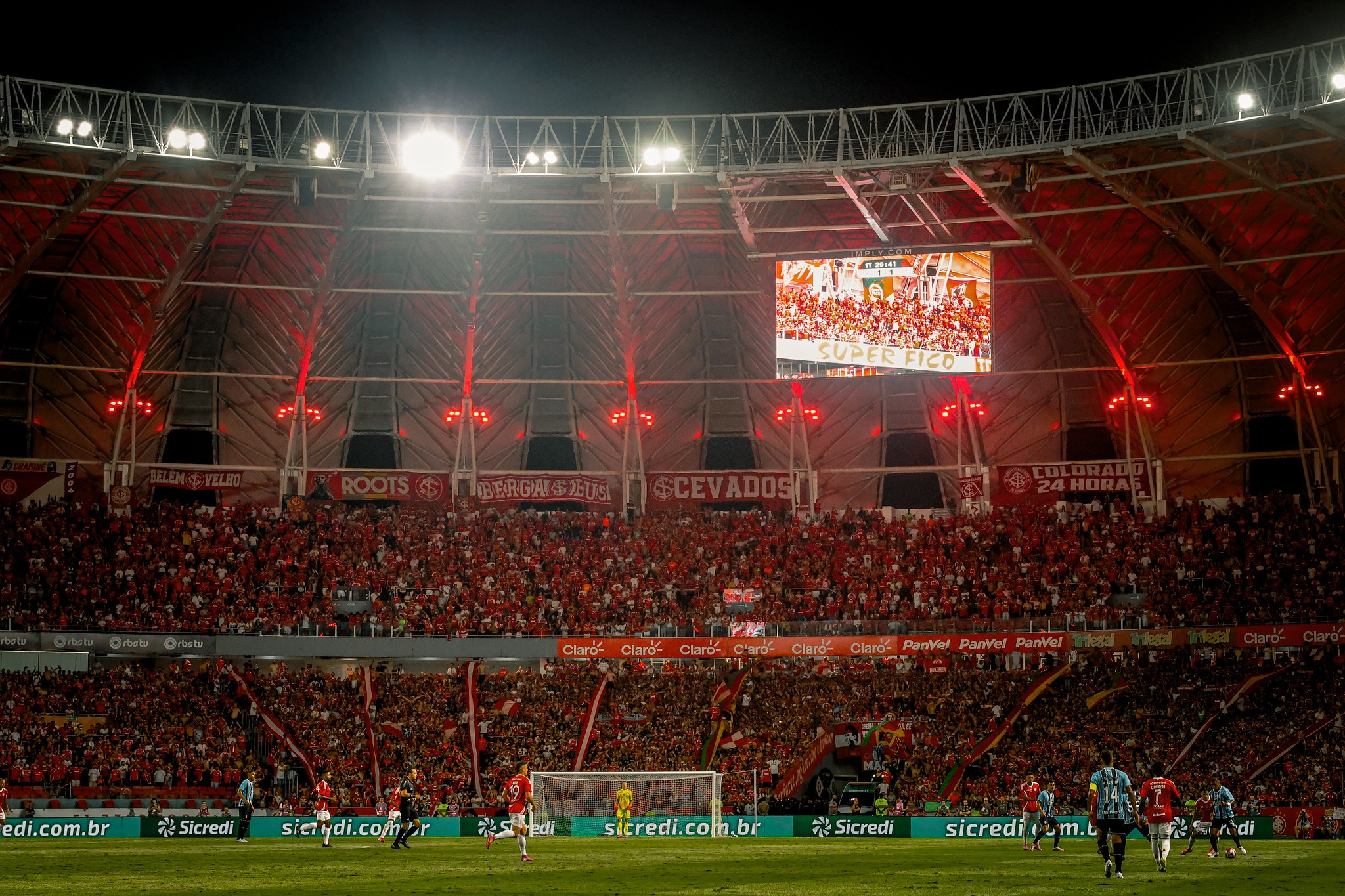 Inter fecha semestre com média inferior a 20 mil pagantes no Beira-Rio