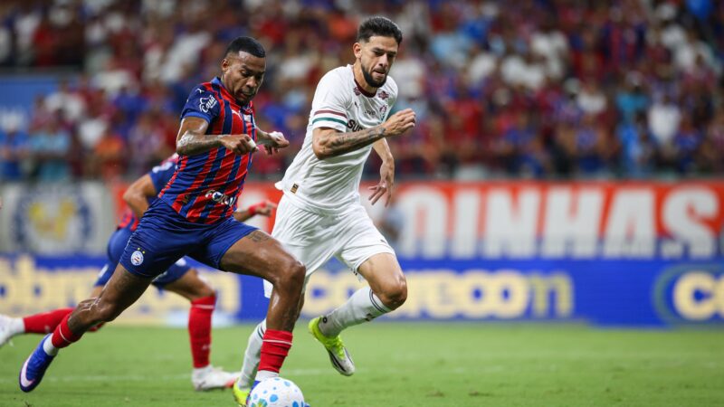 Bahia confirma amistoso contra o Fluminense durante a intertemporada