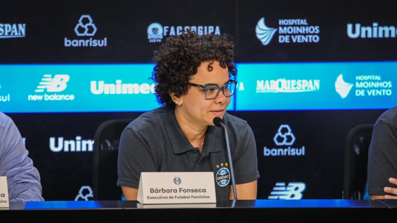 Executiva do Grêmio destaca evolução e aposta em processos para subir na tabela do feminino