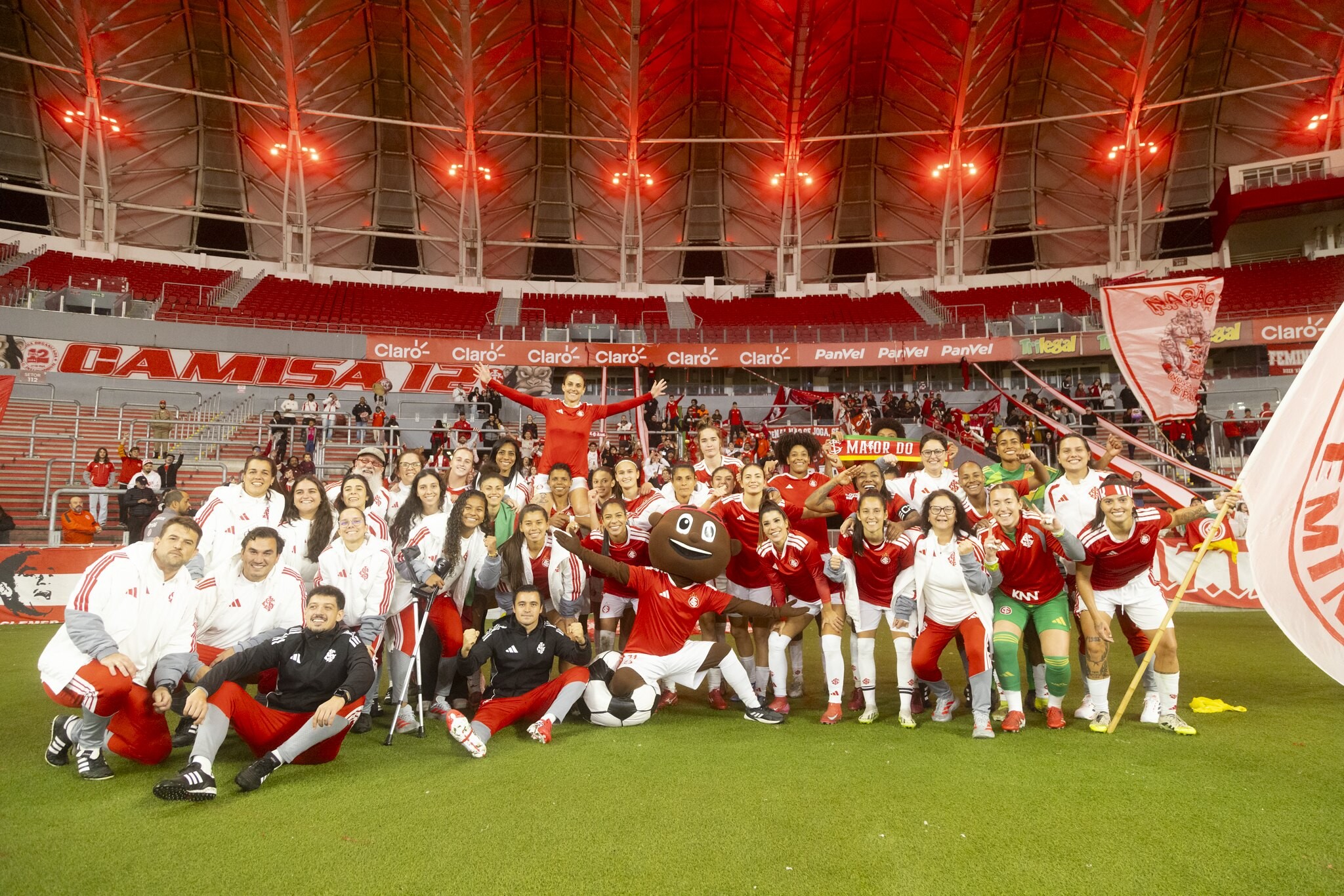 Inter aposta em integração no departamento de futebol para impulsionar feminino em 2026
