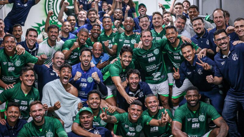 Guarani volta a liderar uma competição depois de três anos e abre vantagem por vaga no G-8