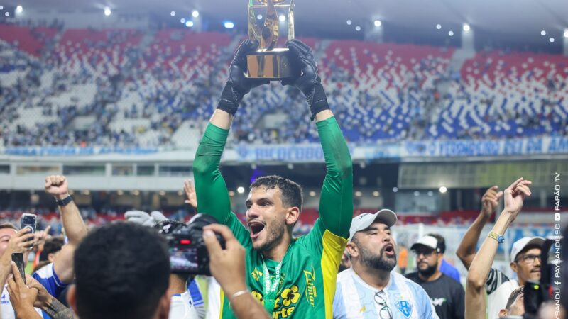 Goleiro do Paysandu, Mesquita doa luva do título da Copa Verde a espaço Memória de Nazaré