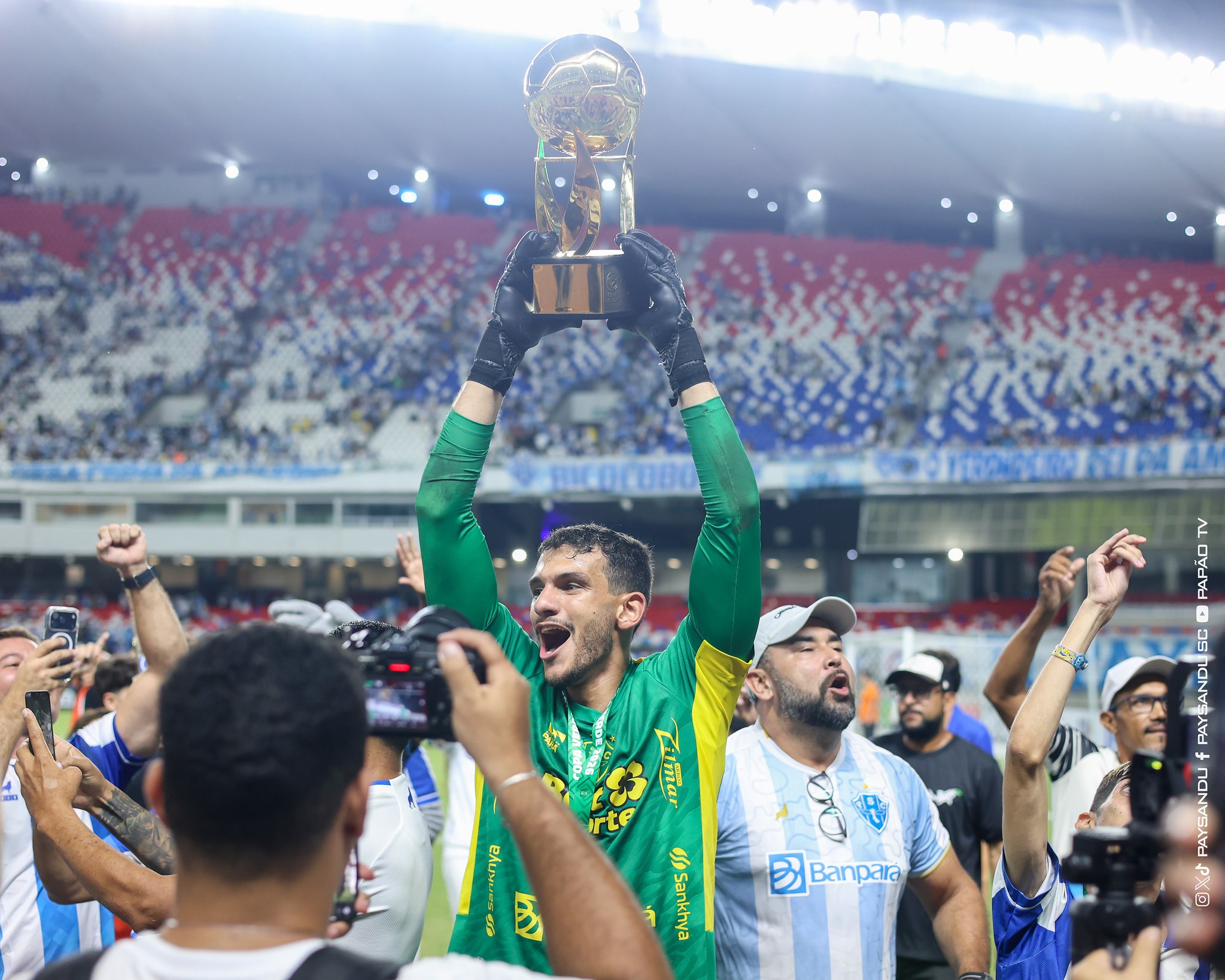 Goleiro do Paysandu, Mesquita doa luva do título da Copa Verde a espaço Memória de Nazaré