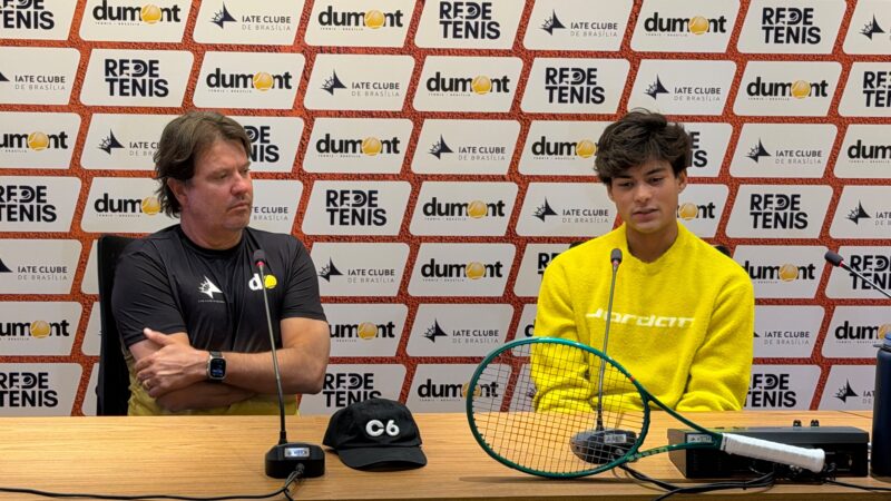 Guto Miguel sobre futuro no tênis: “Sonho em um dia ganhar Wimbledon”