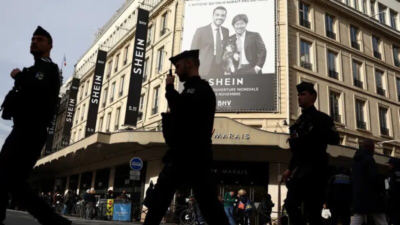 Shein é despejada de loja física em Paris após locatário se arrepender