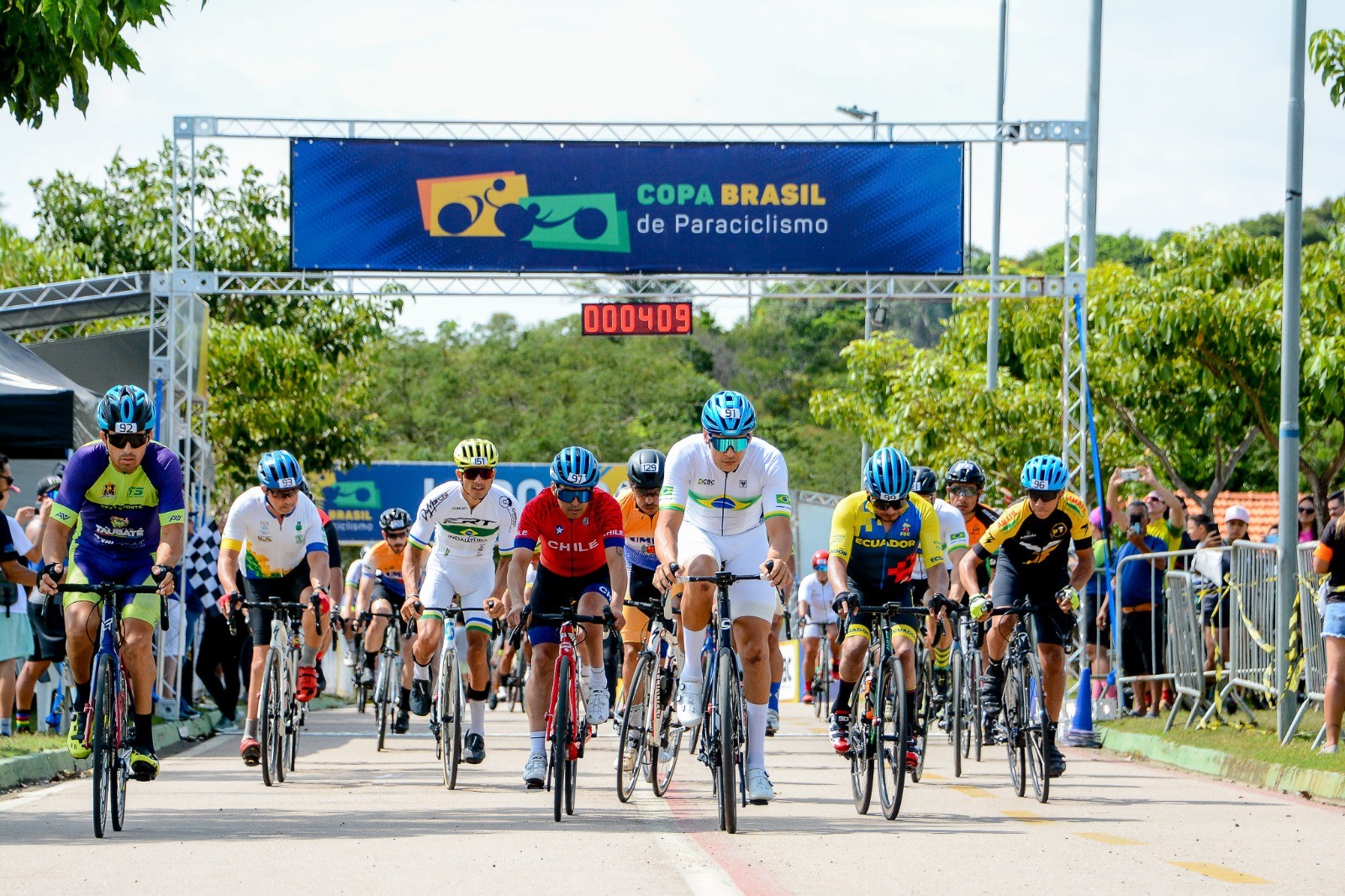 Copa Brasil de Paraciclismo inicia neste sábado, em Brusque
