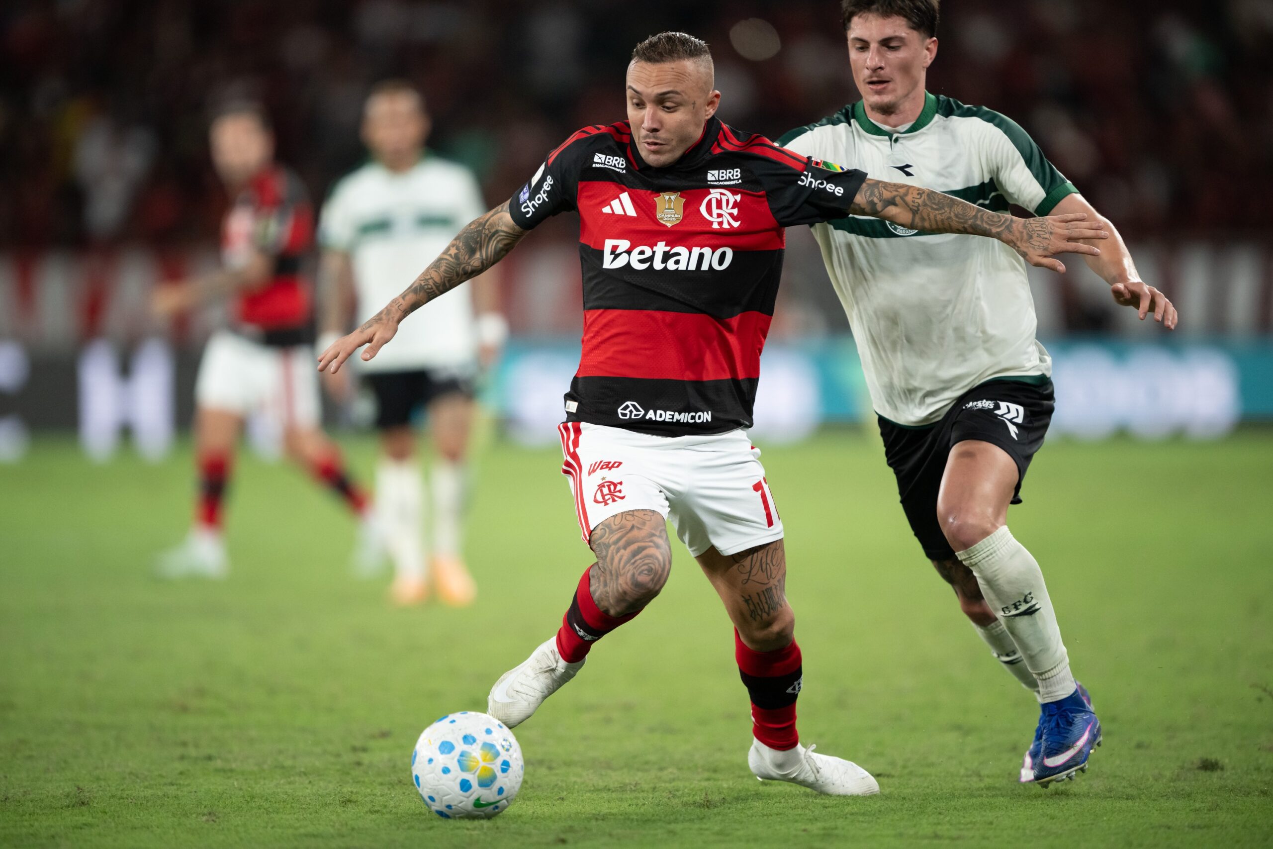 Veja jogadores do Flamengo que chegam à janela com menos de 13 jogos no Brasileiro