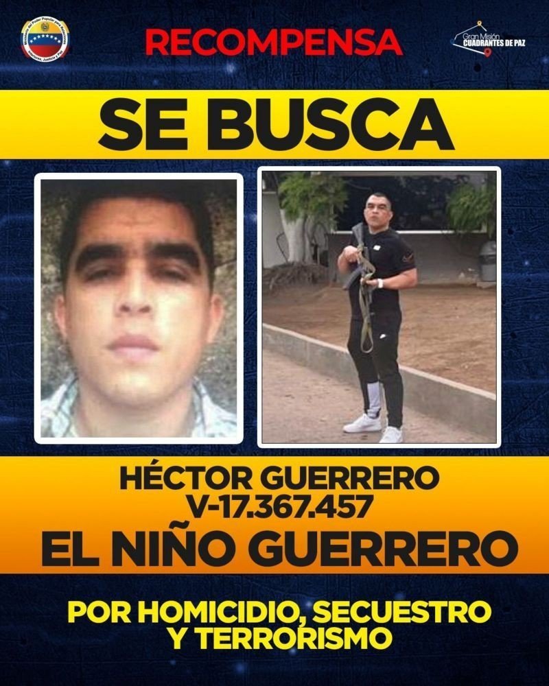 Quem é Niño Guerrero, chefe do Tren de Aragua supostamente morto em operação dos EUA e da Venezuela
